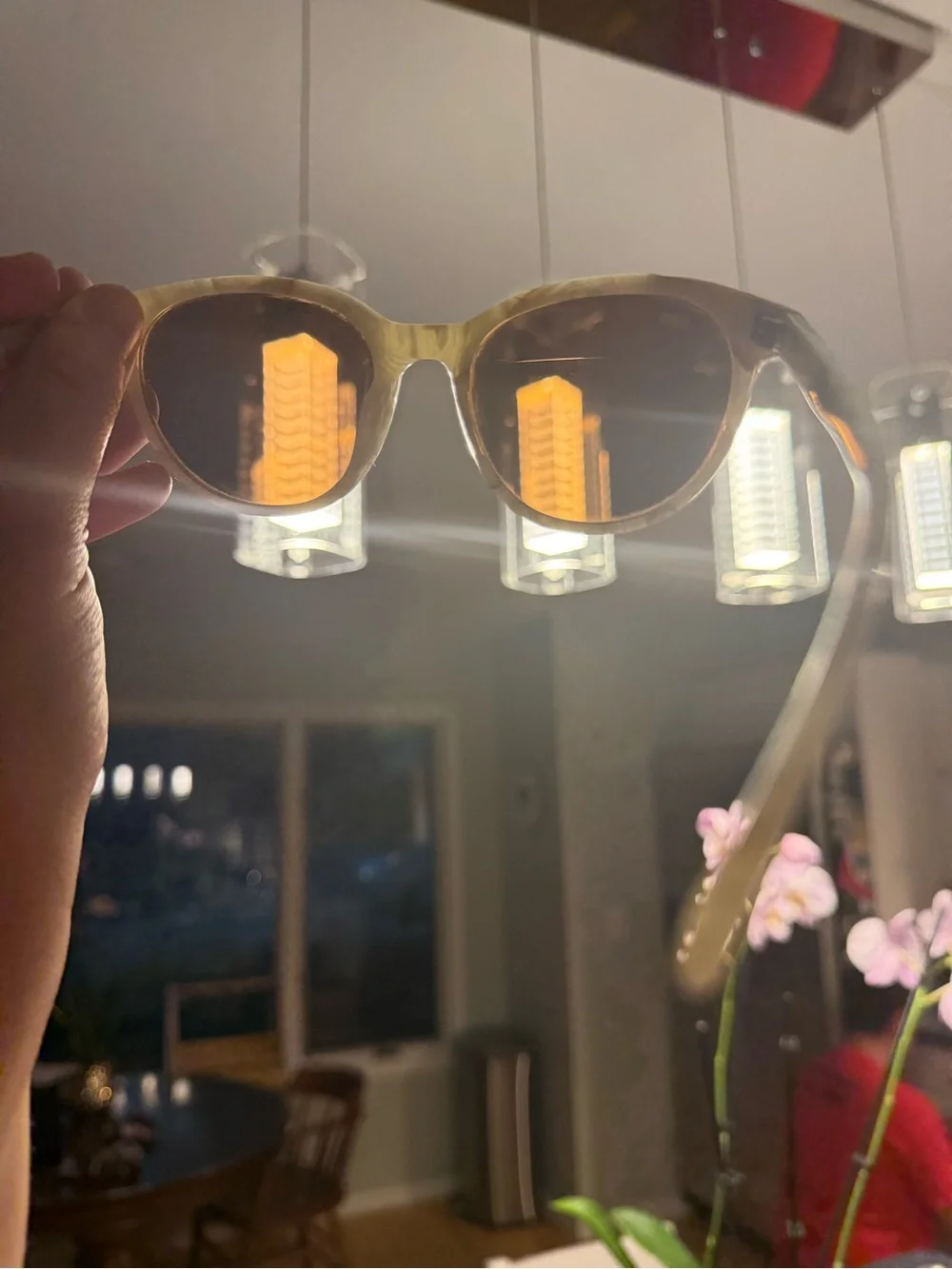 Costa White Frame Sunglasses with Dark Lenses